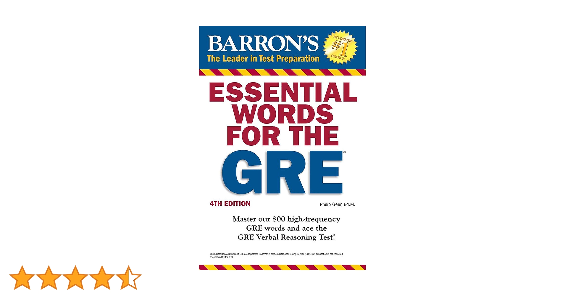 Amazon | Essential Words for the GRE (Barron's Test Prep